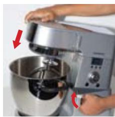 KENWOOD COOKING CHEF MAJOR KM089 - E: 04 – Les caches sorties - 1
