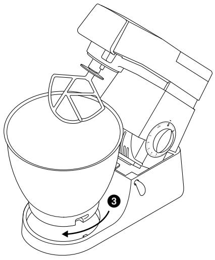 KENWOOD KM300 - velocità selezionabili 4 - 3