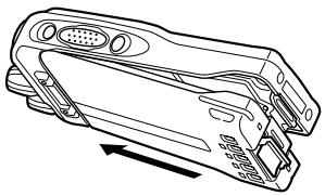 KENWOOD TK-2180 - INSTALACIÓN/ EXTRACCIÓN DE LA BATERÍA (OPCIONAL) - 1