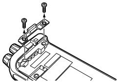 KENWOOD TK-3160 - ANBRINGEN DES GURTELCLIPS - 1