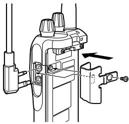 KENWOOD TK-3160 - INSTALLAZIONDEL MICROFONO/VIVAVOCE (OPZIONALE) - 1