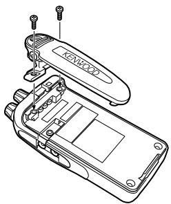 KENWOOD TK-3160 - RIEMKLEM BEVESTIGEN - 2