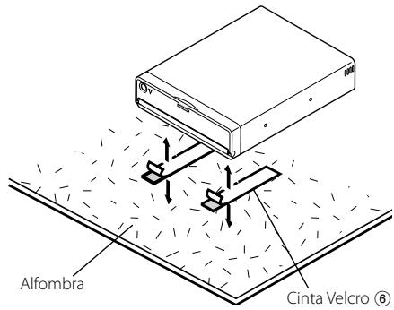 Alfombra Cinta Velcro ⑥