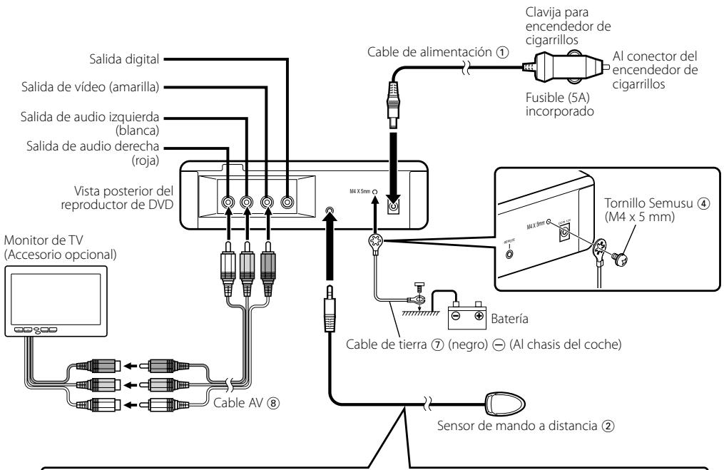 KENWOOD KDV-S211P - ADVERTENCIA - 10