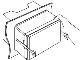 KENWOOD DNX7120 - Pour enlever l'unité - 4