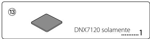 KENWOOD DNX7120 - Pour enlever l'unité - 17