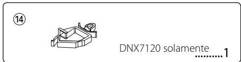 KENWOOD DNX7120 - Pour enlever l'unité - 18