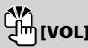 KENWOOD KDC-138 - Commande du volume - 1