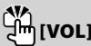KENWOOD KDC-138 - Volume control - 1