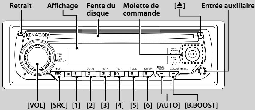 KENWOOD KDC-138 - Fonctionnement basique - 1