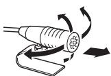 KENWOOD KDC-BT53U - Installing the Microphone unit - 4