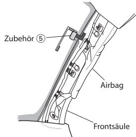 KENWOOD KDC-BT53U - - Beim Installieren der Antenne auf der linken Seite - 4