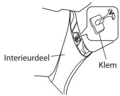 KENWOOD KDC-BT53U - - Bevestiging van de Antenne aan de linkerzijde - 5