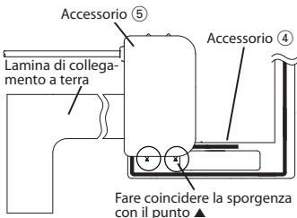 KENWOOD KDC-BT53U - - Quando si installa l'antenna sul lato sinistro - 1