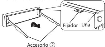 KENWOOD KDC-BT53U - Retirada de la placar protectora - 1
