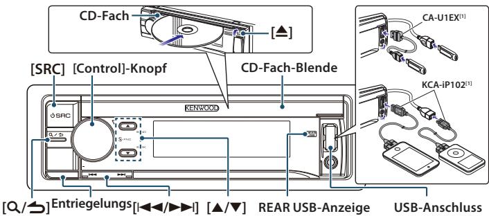 KENWOOD KDC-BT53U - Musikwiedergabe (CD/USB/SD/iPod) - 1
