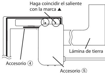 KENWOOD KDC-BT53U - Instalación de la antenna - 5