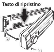 KENWOOD KDC-BT53U - Reset dell'unità - 1