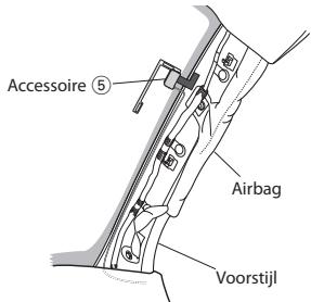KENWOOD KDC-BT53U - - Bevestiging van de Antenne aan de linkerzijde - 4