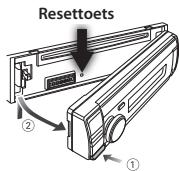 KENWOOD KDC-BT53U - Terugstellen van uw toestel - 1
