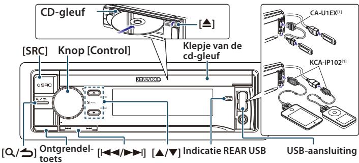 KENWOOD KDC-BT53U - Muziek afspelen (CD/USB/SD/iPod) - 1