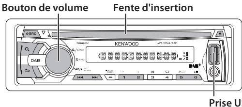 KENWOOD KDC-DAB43U - Prise USB - 3