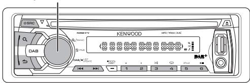 KENWOOD KDC-DAB43U - Rimuovere il dispositivo USB o l'iPod - 1