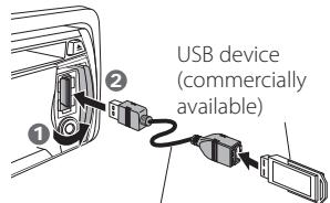 KENWOOD KDC-DAB43U - USB terminal - 1