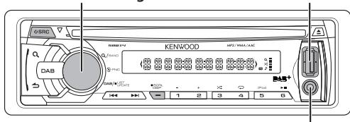 KENWOOD KDC-DAB43U - Grundbedienung - 1