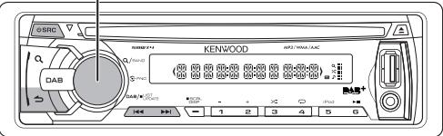 KENWOOD KDC-DAB43U - Réglages Audio / Réglages des fonctions - 1