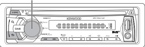 KENWOOD KDC-DAB4557U - Regolazioni dell'audio/ Impostazioni delle funzioni - 1