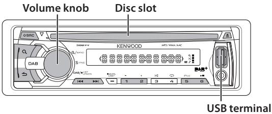 KENWOOD KDC-DAB4557U - USB terminal - 3