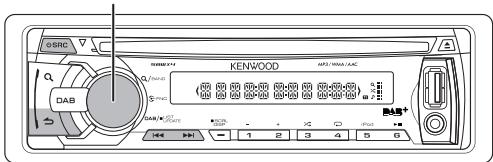 KENWOOD KDC-DAB4557U - Ajustes de audio/Configuración de las funciones - 1