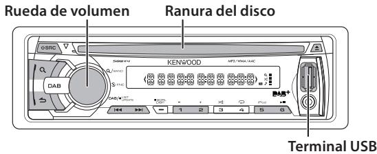 KENWOOD KDC-DAB4557U - Terminal USB - 3