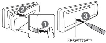 KENWOOD KDC-DAB4557U - Terugstellen van uw toestel - 1