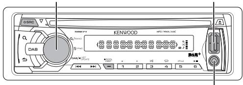 KENWOOD KDC-DAB4557U - Fonctionnement basique - 1
