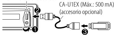 CA-U1EX (Máx.: 500 mA) (accessorio opcional)