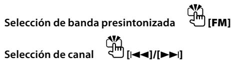 KENWOOD KDC-X592 - En fuente de sintonización de Radio Satélite - 1
