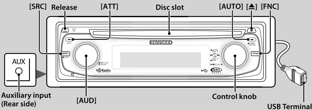 KENWOOD KDC-X592 - Basic Operation - 1