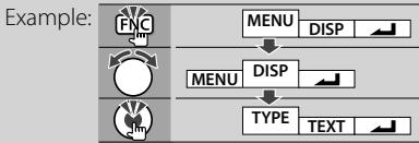 KENWOOD KDC-X592 - Select your desired setup item - 1