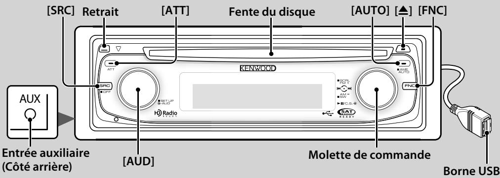 KENWOOD KDC-X592 - Fonctionnement basique - 1