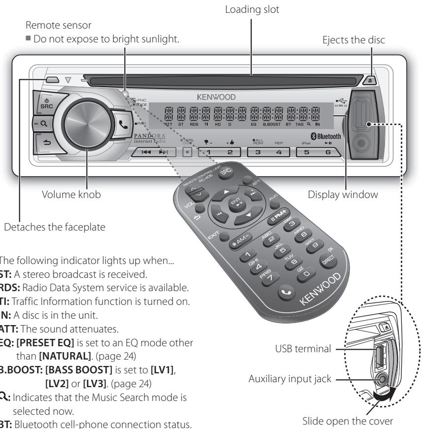 KENWOOD KDC-X696 - Basic Operations - 1