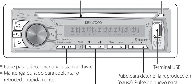 KENWOOD KDC-X696 - Escucha de un disco/ dispositivo USB/ iPod - 1