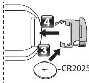 KENWOOD KDC-X696 - If the effectiveness of the remote controller decreases, replace the battery. - 2