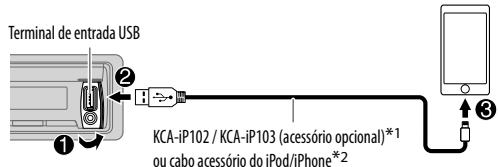 KENWOOD KDC-BT45U - Preparacao: - 1