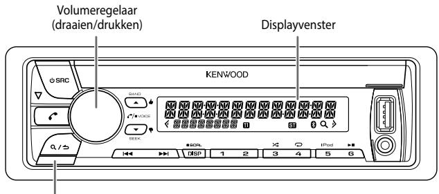 KENWOOD KDC-BT45U - Voorpaneel - 1