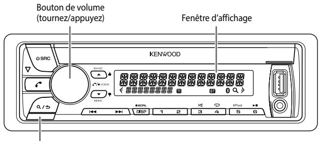 KENWOOD KDC-BT45U - Façade - 1