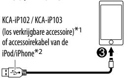 KENWOOD KDC-BT45U - Starten van de weergave - 3