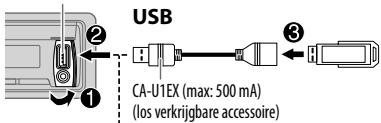 KENWOOD KDC-BT45U - Starten van de weergave - 2