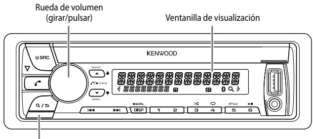 KENWOOD KDC-BT45U - Placa frontal - 1